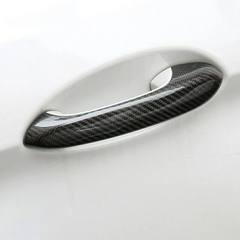 Real Carbon Fiber Car Door Handle Cover for 3 Series G20 2020- Auto Body Exterior Parts High Quality Handle Case