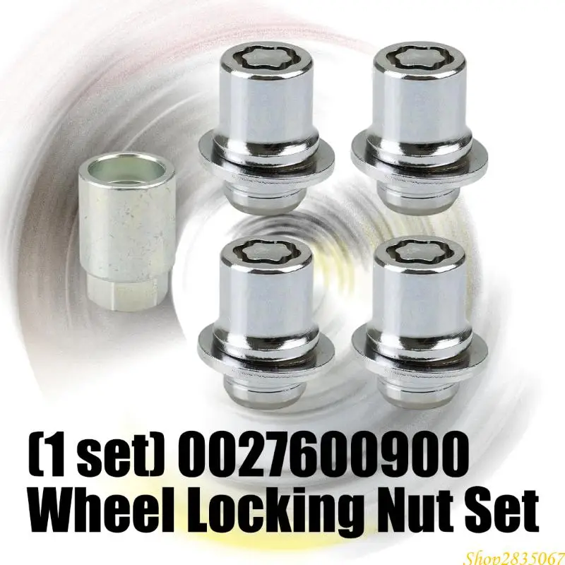 Set Of 4 Mixture Wheel Hook Almonds And Code For Strengthened Vehicle Burglary Security Agreement 831F