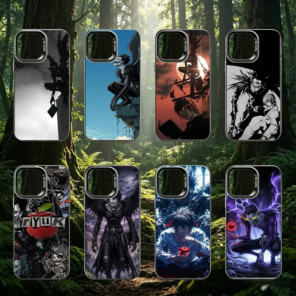 

Anime Ryuk Phone Case For iPhone 17 Pro Max 16 15 14 13 12 11 XS X XR 16E Plus 17 Cover