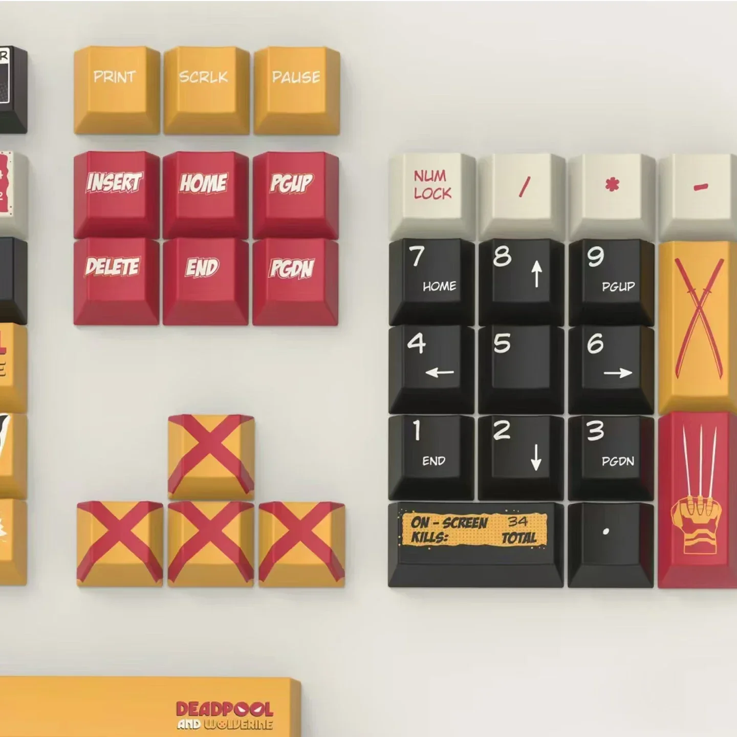 أغطية مفاتيح ذات موضوع أصلي - 55 مفتاحًا - ارتفاع المصنع PBT لوحة مفاتيح ميكانيكية كاملة للتسامي بخمسة جوانب