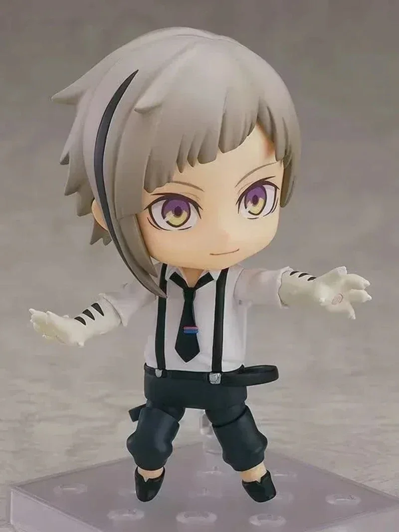 10 CENTIMETRI Anime Bungo Cani Randagi Nakajima Atsushi Q Versione Comune sostituibile Action Figure PVC Modello Scrivania Decorazione bambola Giocattolo Regalo