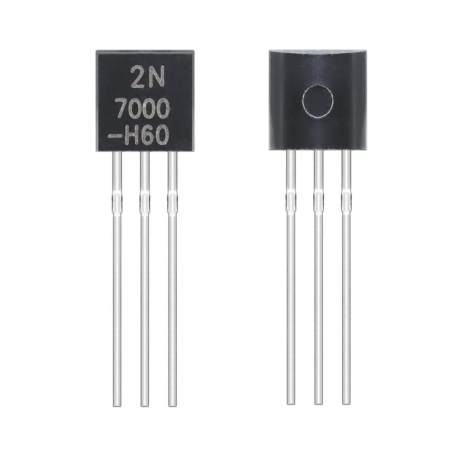 10 pz/lotto 2N7000 Transistor a Canale N Interruttore Veloce MOSFET TO-92