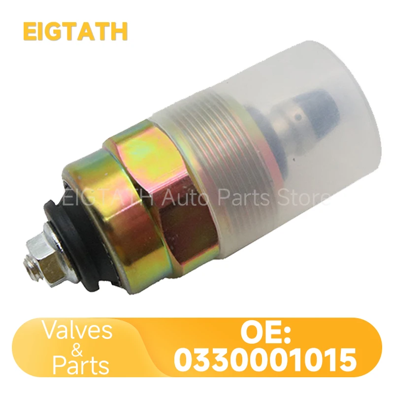 

0330001015 12V Fuel Shut Off Solenoid Valve for Dodge Pickup 1989-1993 5.9L Engine Auto Parts 13512243295 045020002A 51116130017
