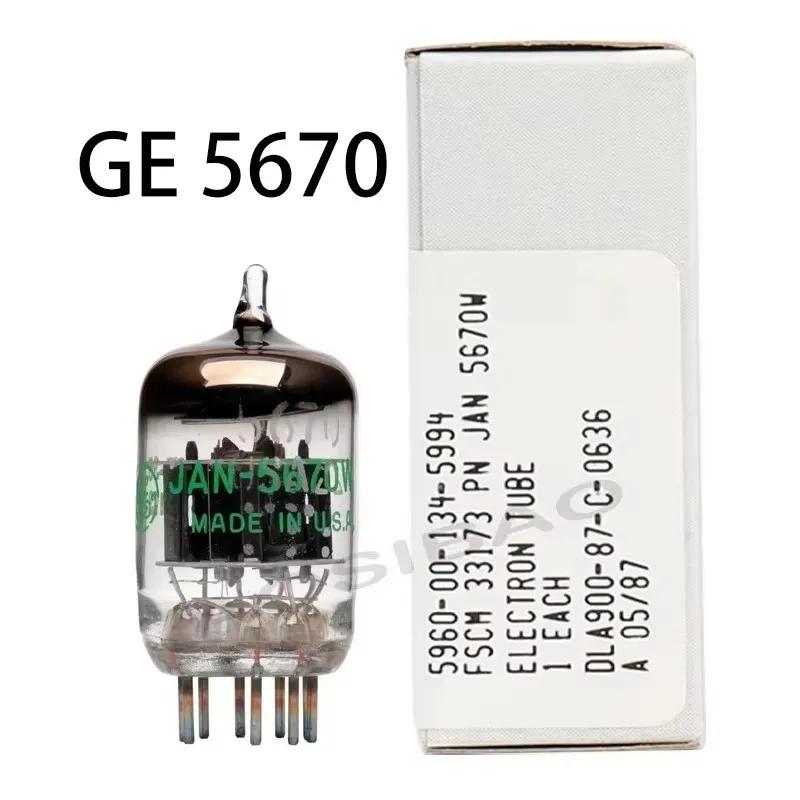High Quality GE 5670W GE5670 Vacuum Tube Valve Upgrade 6N3 6H3N