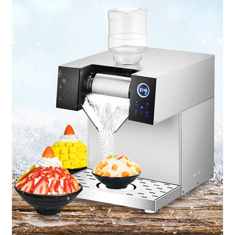 Frozen slushy ice portable machine 360kg/h ice crusher slush maker