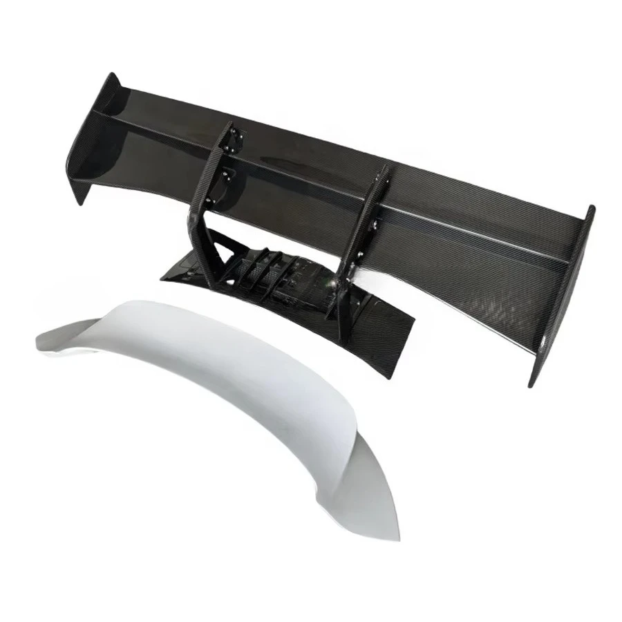 For 911 992 2020+ Dry Carbon Fiber GT3-R- S Style Rear Electric Spoiler Wing 992 Car Rear Trunk Spoiler Ducktail Wing