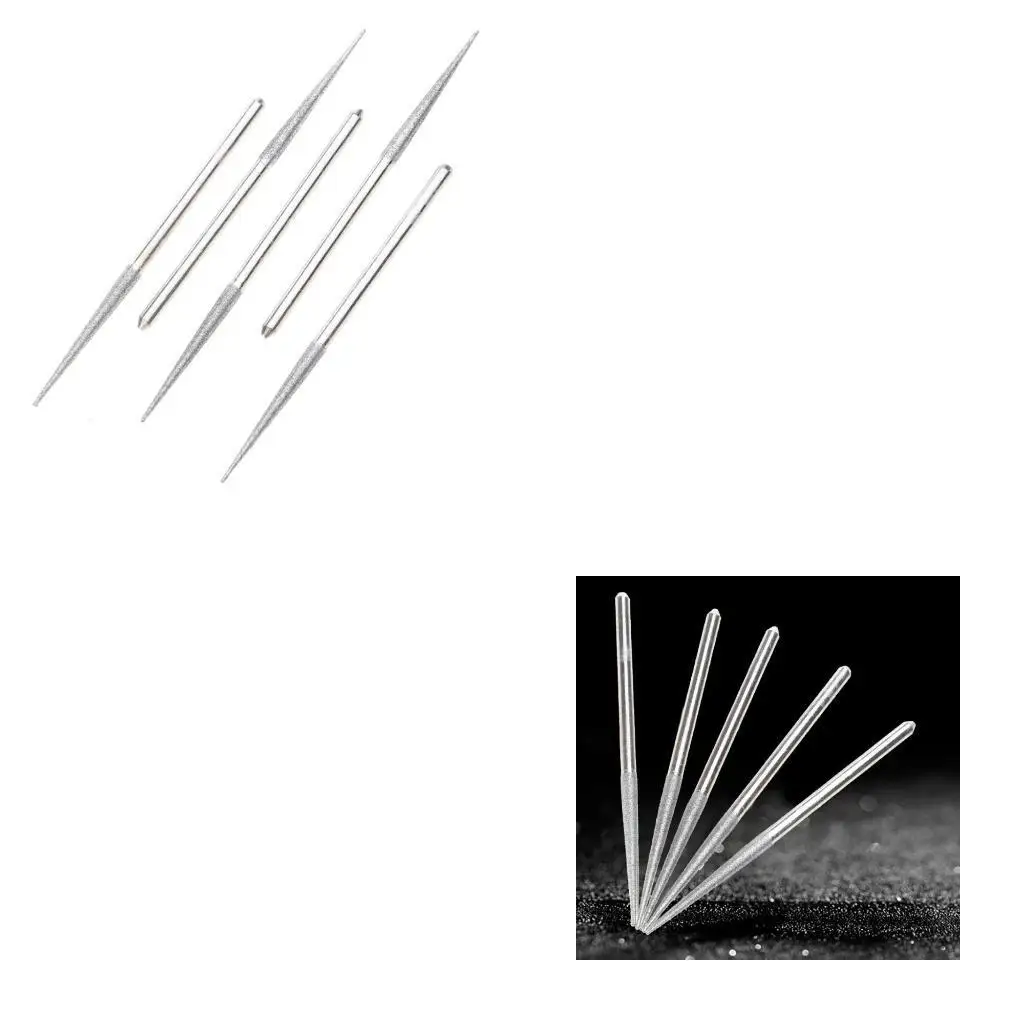 

652f 5pcs bur graving carging posling glass bit bit 5pcs 3 мм шнурные стержни Мини