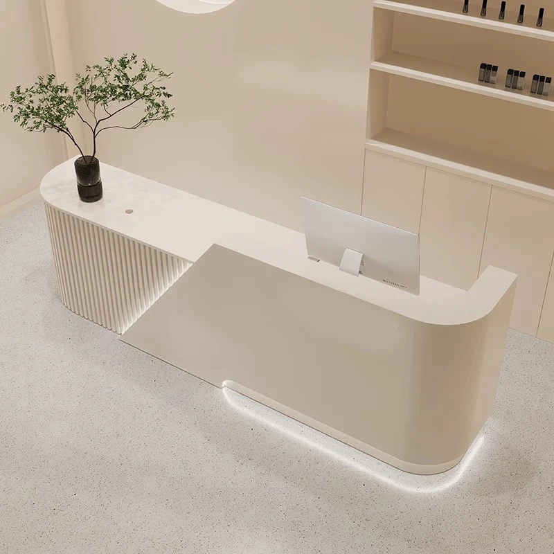 Luxury Unique Reception Desks Aesthetic Design Best Modern Reception Desks Minimalist Welcome Comptoire Accueil Trendy Furniture