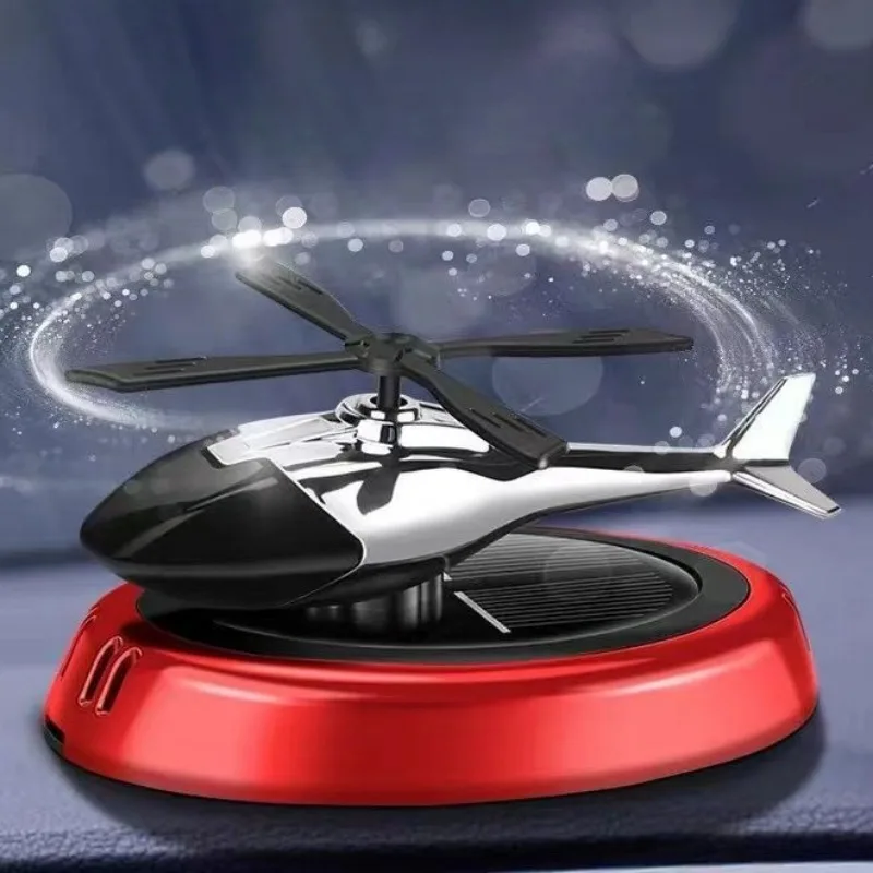 Solar Energy Car Aromatherapy Helicopter Infinite Rotating Roller Spinning Top Tip Fidget Gyro Stress Relief Toy Anti Anxiety