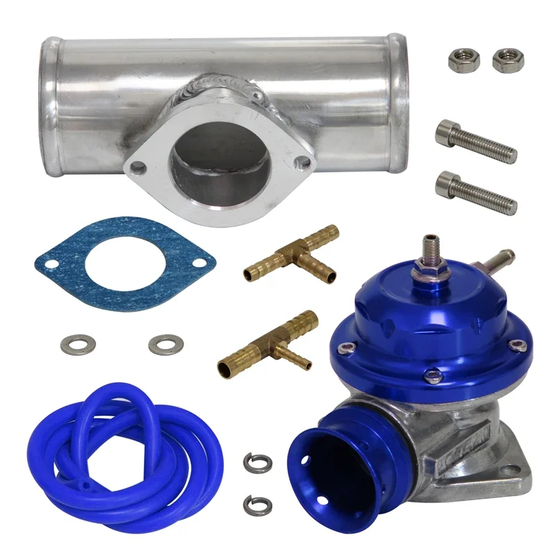 

УНИВЕРСАЛЬНЫЙ АЛЮМИНИЕВЫЙ КЛАПАН ТУРБО TYPE-S BOV + фланцевая трубка 2,25 ДЮЙМА