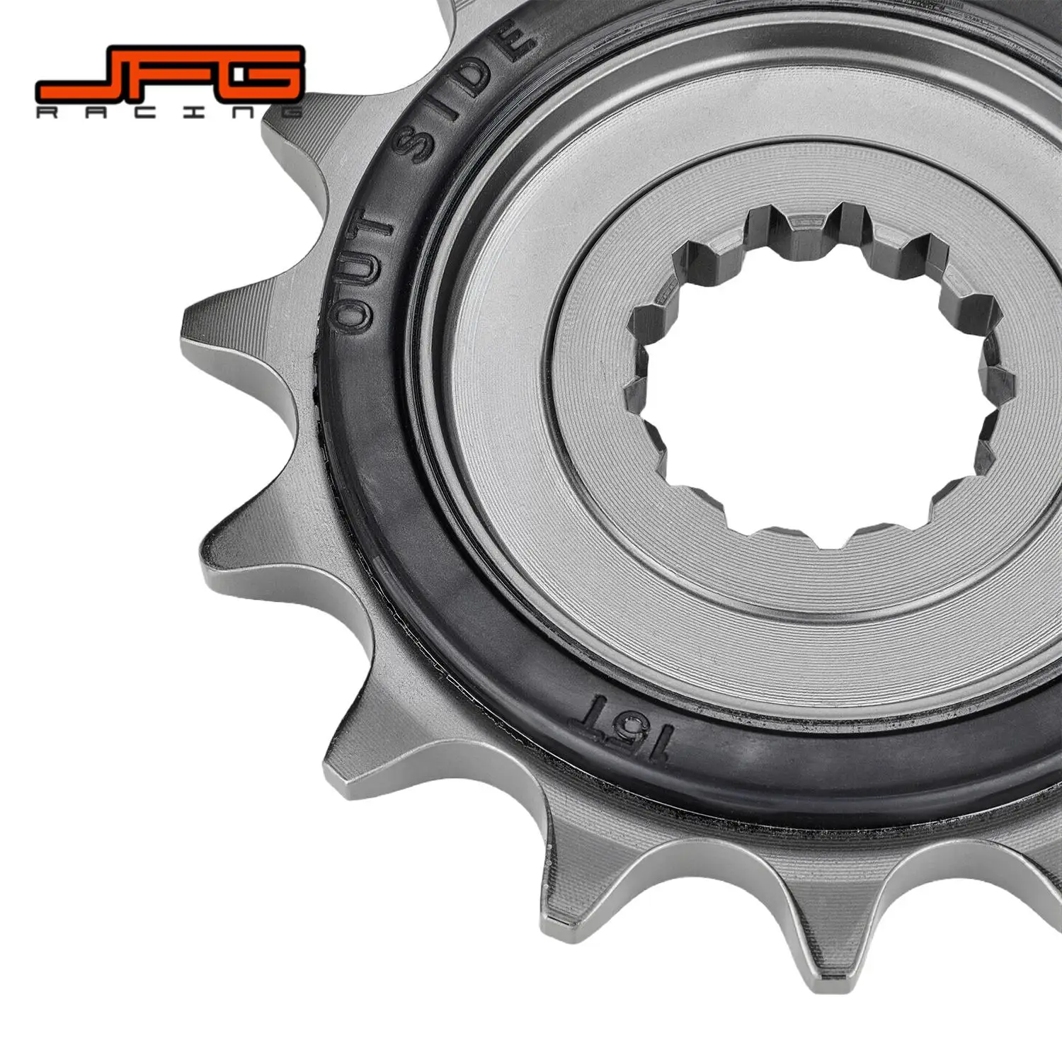 Für CFMOTO 450MT IBEX 450 MT450 Vorderes Kettenrad 15T Silent 45 # Stahlteile für Motorräder – Detail 6