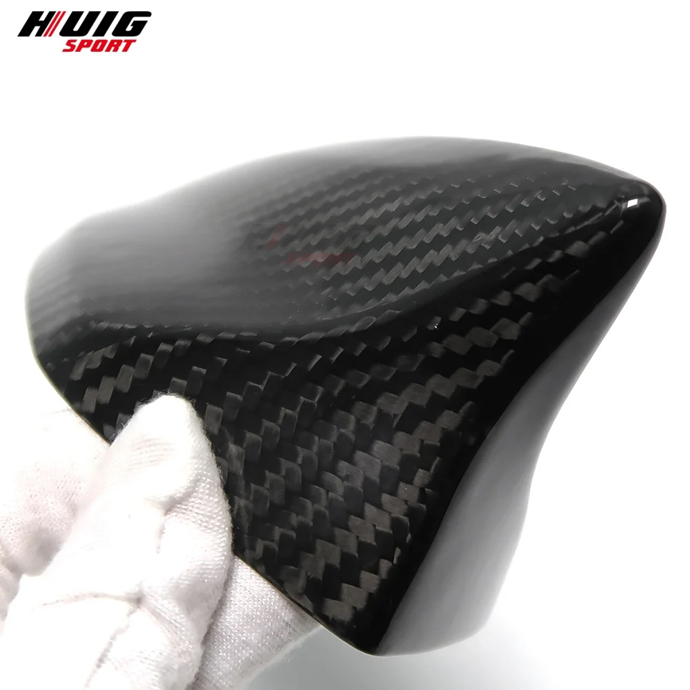 Car Antenna Roof Shark Fin Cap Cover Trim For Chevrolet Camaro LS LT1 LT SS Coupe Convertible 2016+ Real Carbon Fiber Accessory view 6