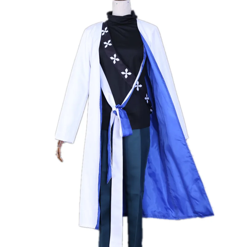 Division Rap Battle Costume Hypnosis Microphone Jakurai Jinguji Cosplay Uniform Suits The Dirty Dawg ill-DOC Doctor Robe wig