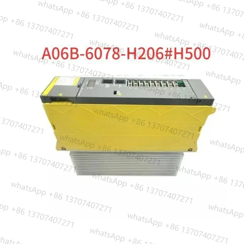 

A06B-6078-H206 # H500 Модуль усилителя шпинделя в употреблении Сервопривод для станка системы ЧПУ