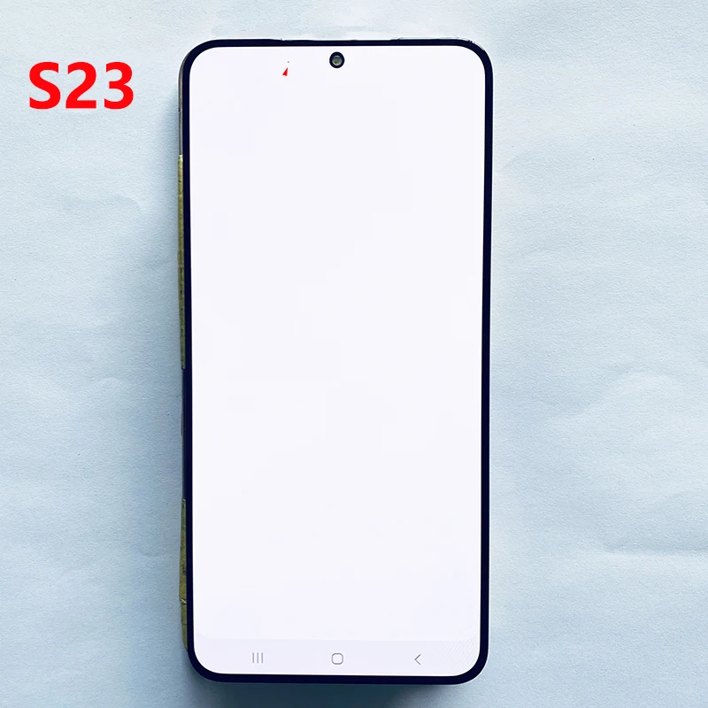 SUPER AMOLED S911B LCD For Samsung S23 5G S911U S911E LCD Display Touch Screen 6.1\'\'S23 Digitizer Assembly With Dot Working Well