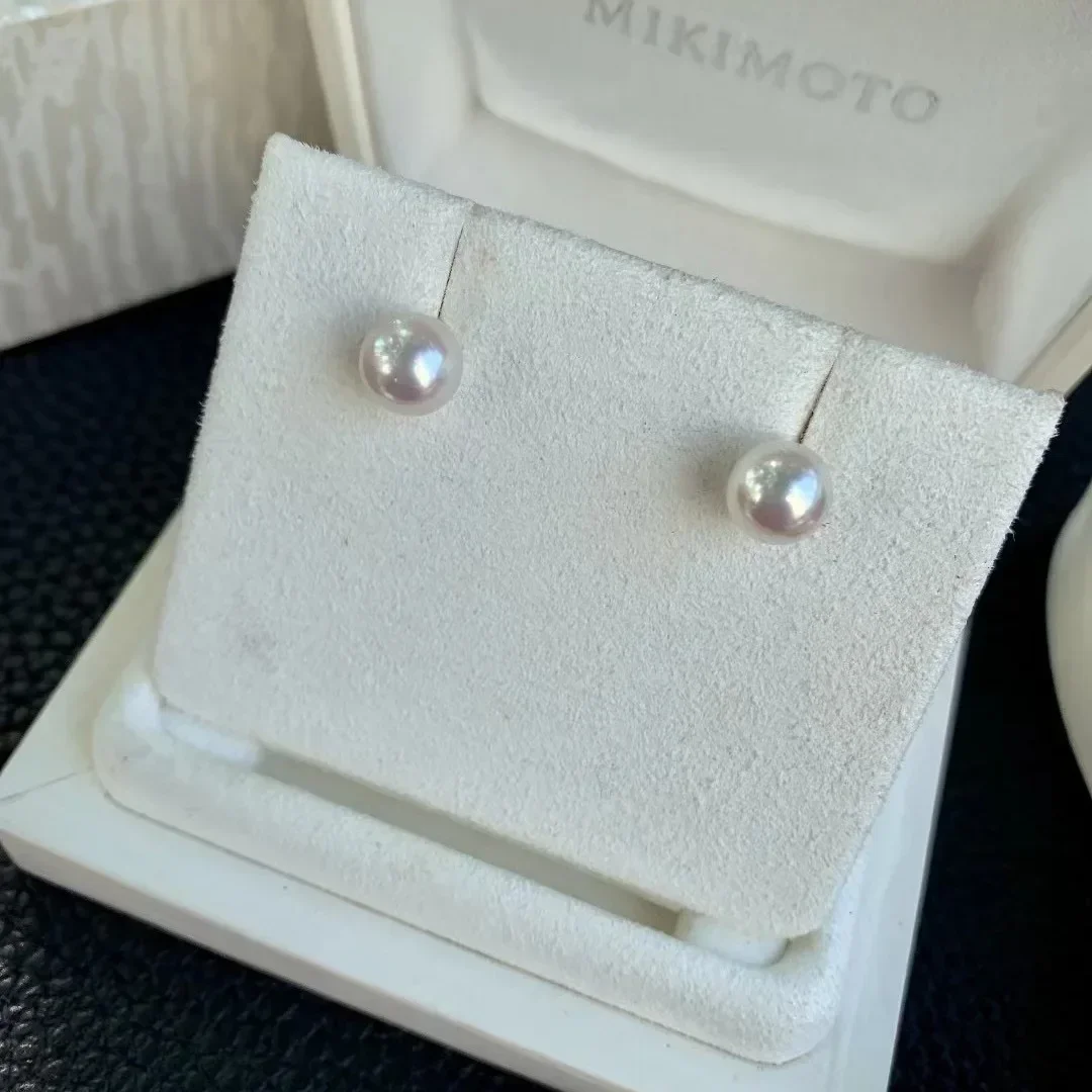 Seawater Pearl Stud Earrings, 925 Silver Stud Earrings, Women\'s Jewelry, Trendy Accessories