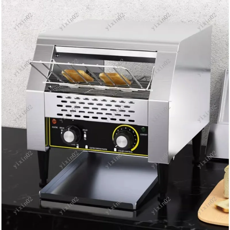 Commercial Chain Conveyor Toaster Automatic Bread Toaster for Hotel Breakfast Baking