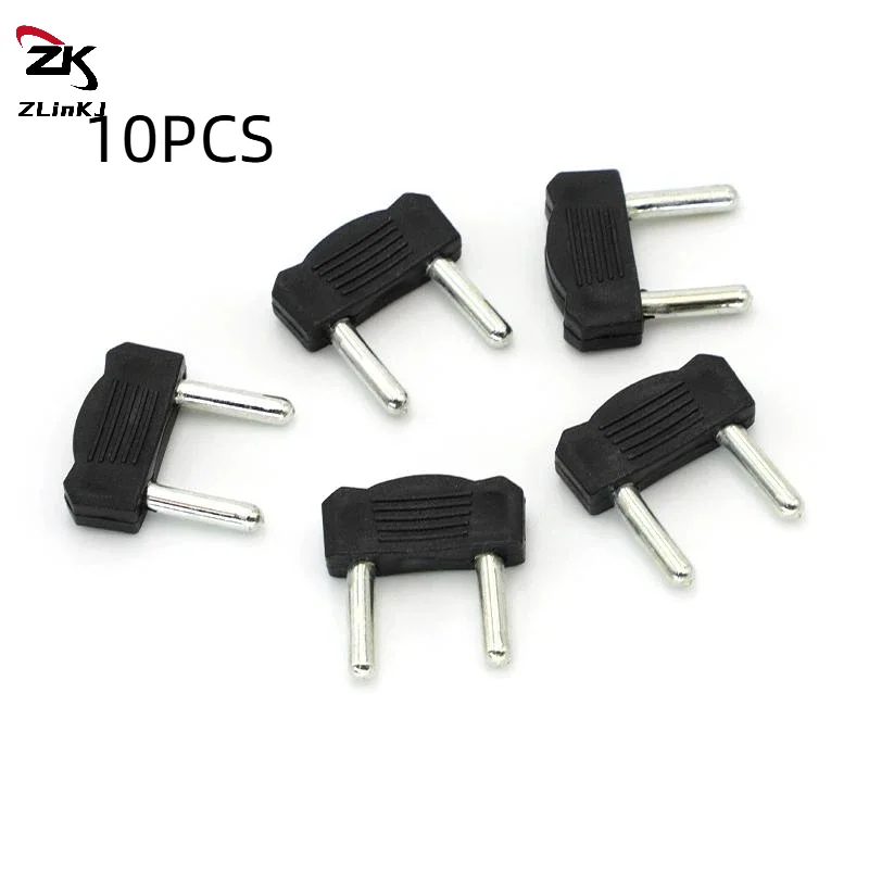 (ZYDD01) 10Pcs 14mm 18mm Pitch Connecto Plug Audio Video Terminal Block Banana Plug 3mm Needle Short-circuit Plugs