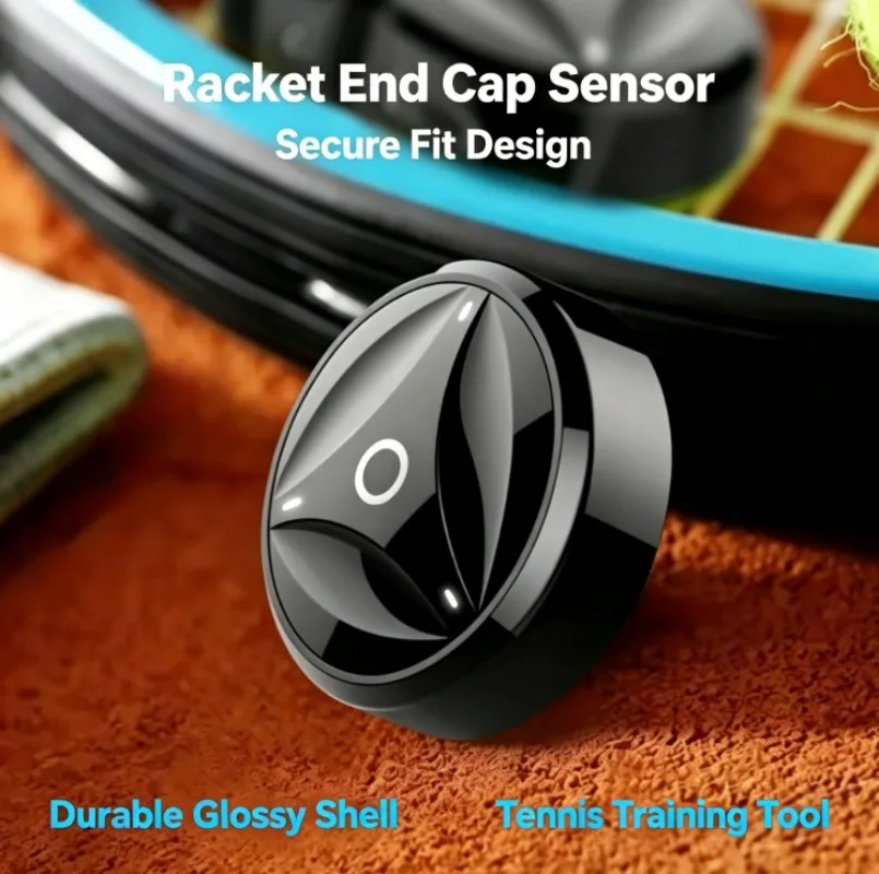 Smart Tennis Racket Sensor Single-swing Racket Sensing Serve Ball Speed Measurement Movement Recognition Training Tracking Analy