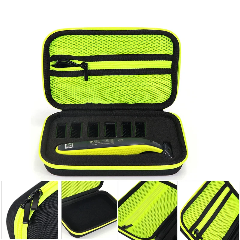 Hard Case Trimmer Shaver Pouch Travel Organizer Carrying Bag for philips Norelco One Blade QP2520/90 QP2520/70 QP2630/70