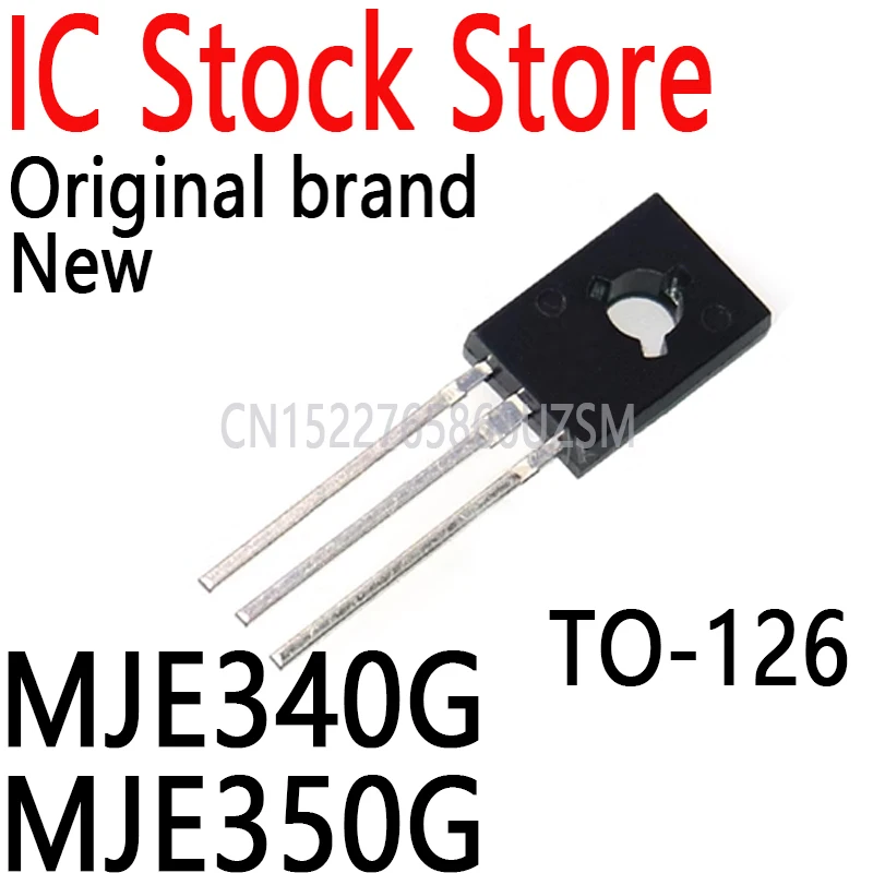 

10PCS-100PCS New and Original TO-126 Audio Pairing Triode IC MJE340G MJE350G