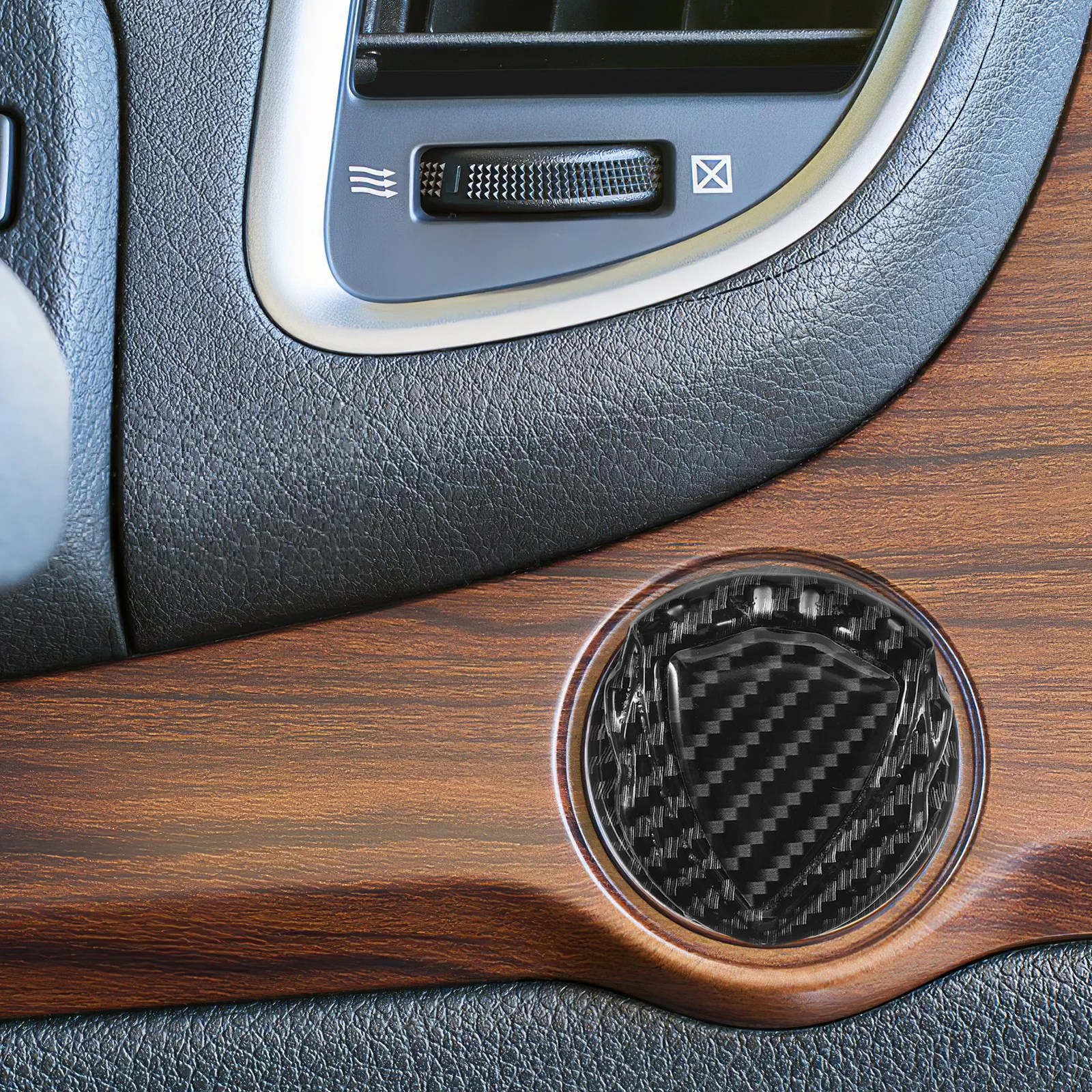 

Push Button Start Cover Car Ignition Decorative Cap Protector Stylish Vehicle Interior Accessories Safety Durable