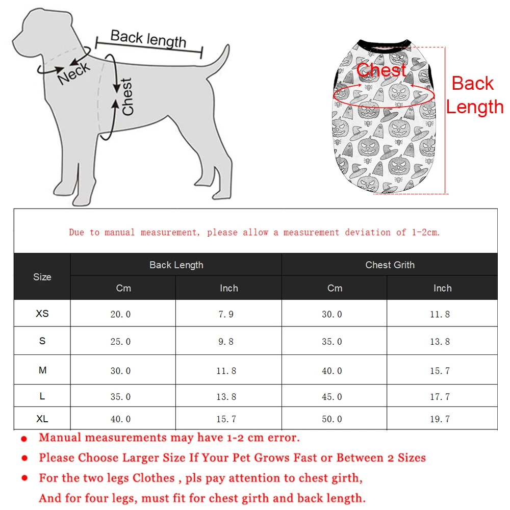 زي هالوين للقطط والكلاب ، ملابس حيوانات أليفة ، زي بأرجل ، سترة هريرة وجرو للكلاب الصغيرة ، طباعة يقطين مضحكة ، ملابس يوركشاير