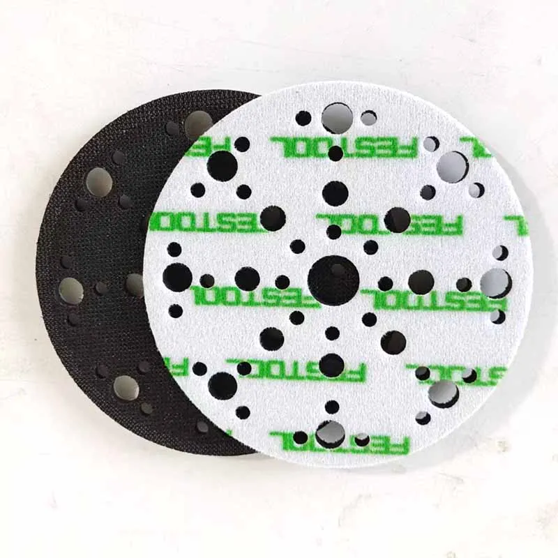 

6 Inch Thickened Sponge Pad 48 Hole Tray Protection New round Festool Porous Cushion 150MM 203348 for Tool Protection