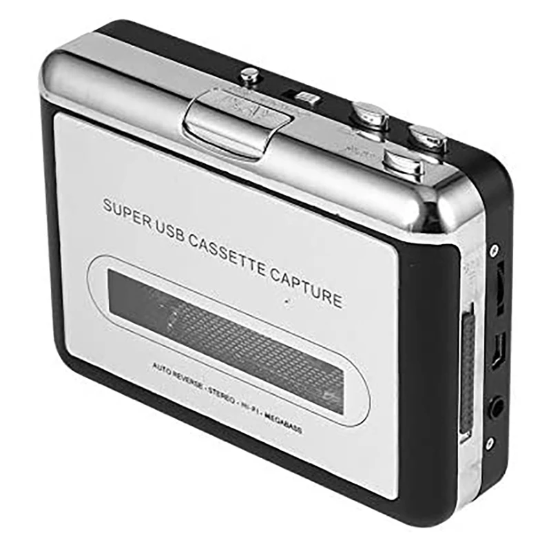 مشغل RISE-Cassette، USB 2.0، مسجل صوت بشريط محمول، محول USB Walkman MP3