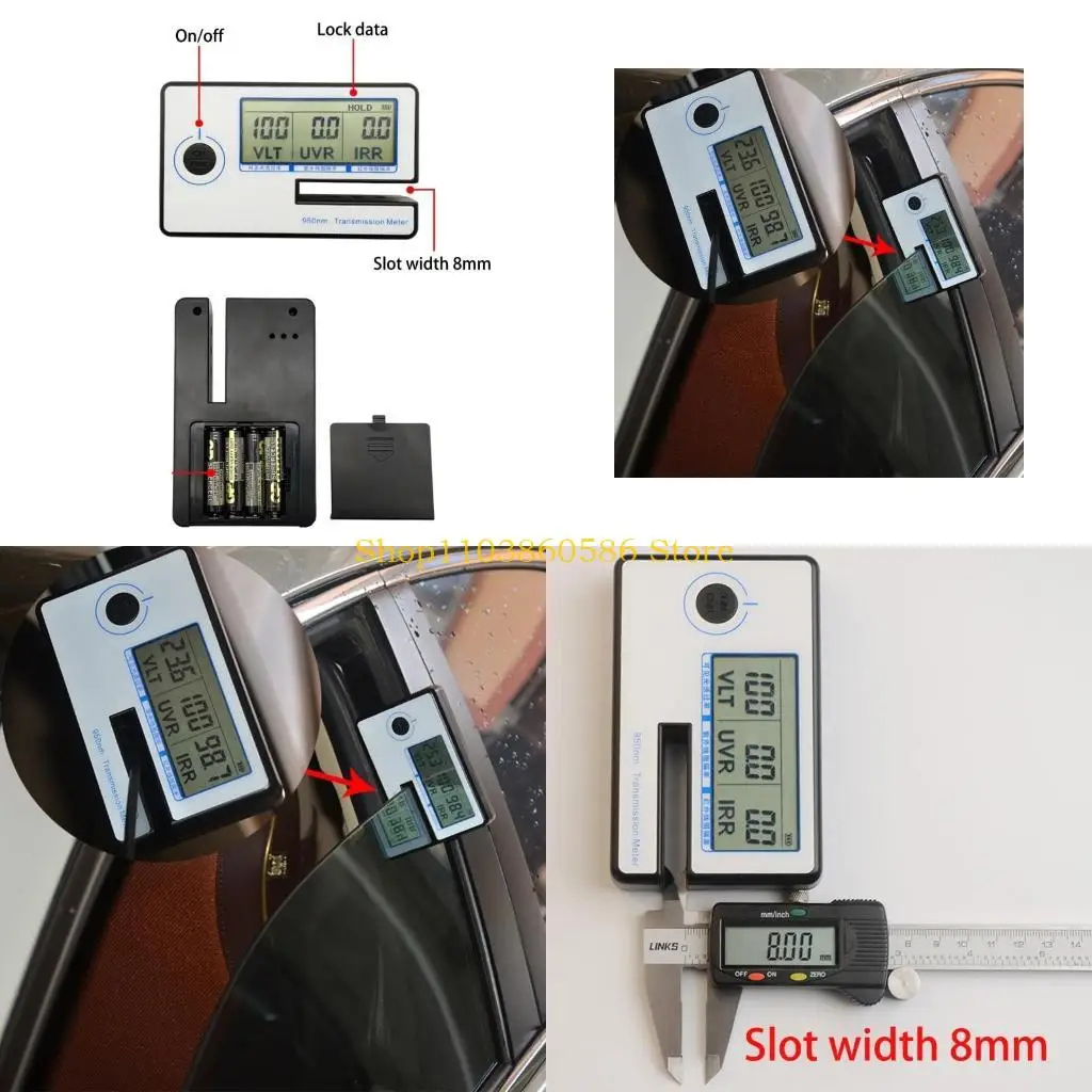 

242A анализатор автомобильных пленок с малым автомобильным пленкой для тестирования теплоизоляции для тестирования теплоизоляции