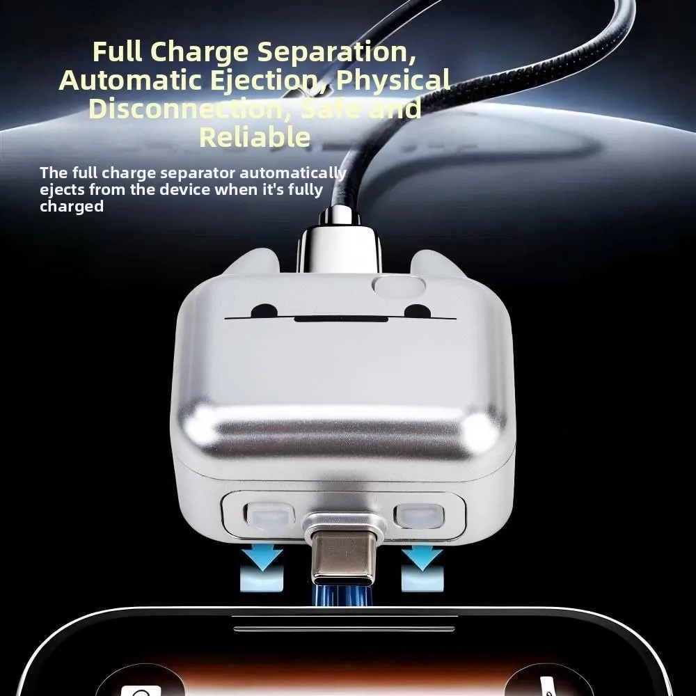 Cartoon Smart Auto Eject Charger Automatic Power Off 140W Automatic Power-off Charger Battery Protection