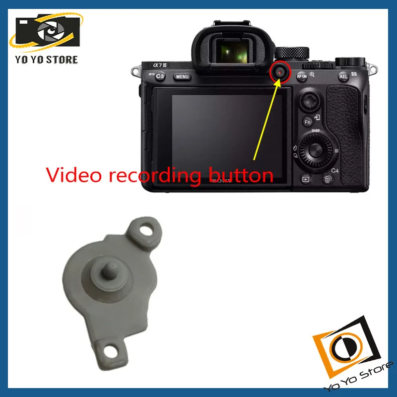 

1 шт. для Sony A7M3 A7III A7RM3 A7RIII A9 видеокнопка кнопка записи ремонт аксессуары