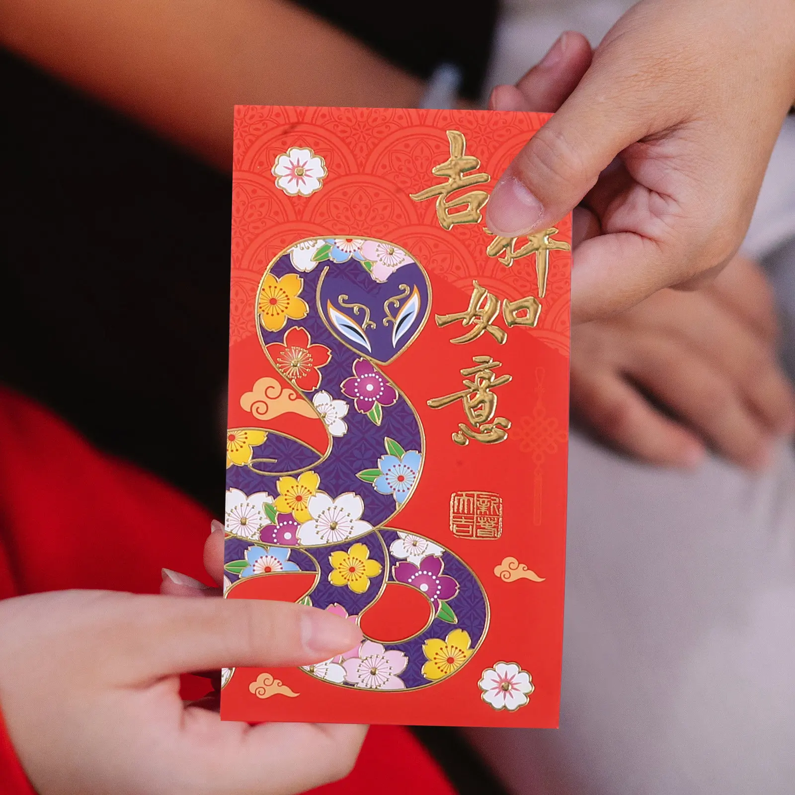 

30Pcs Snake Year Red Envelopes 2025 Chinese New Year Red Packets for Spring Festival Wedding Birthday Money Gifts Traditional Fu