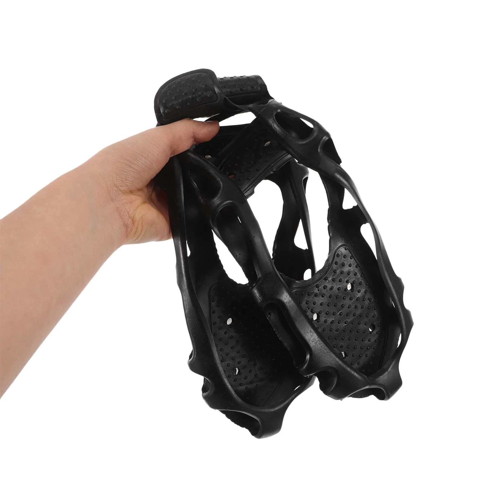 

1pcs Ice Spikes Anti Slip Shoe Grips Boot Cleats Walk Traction Climbing Grips Snow Hiking Mountaineering Lightweight Durable