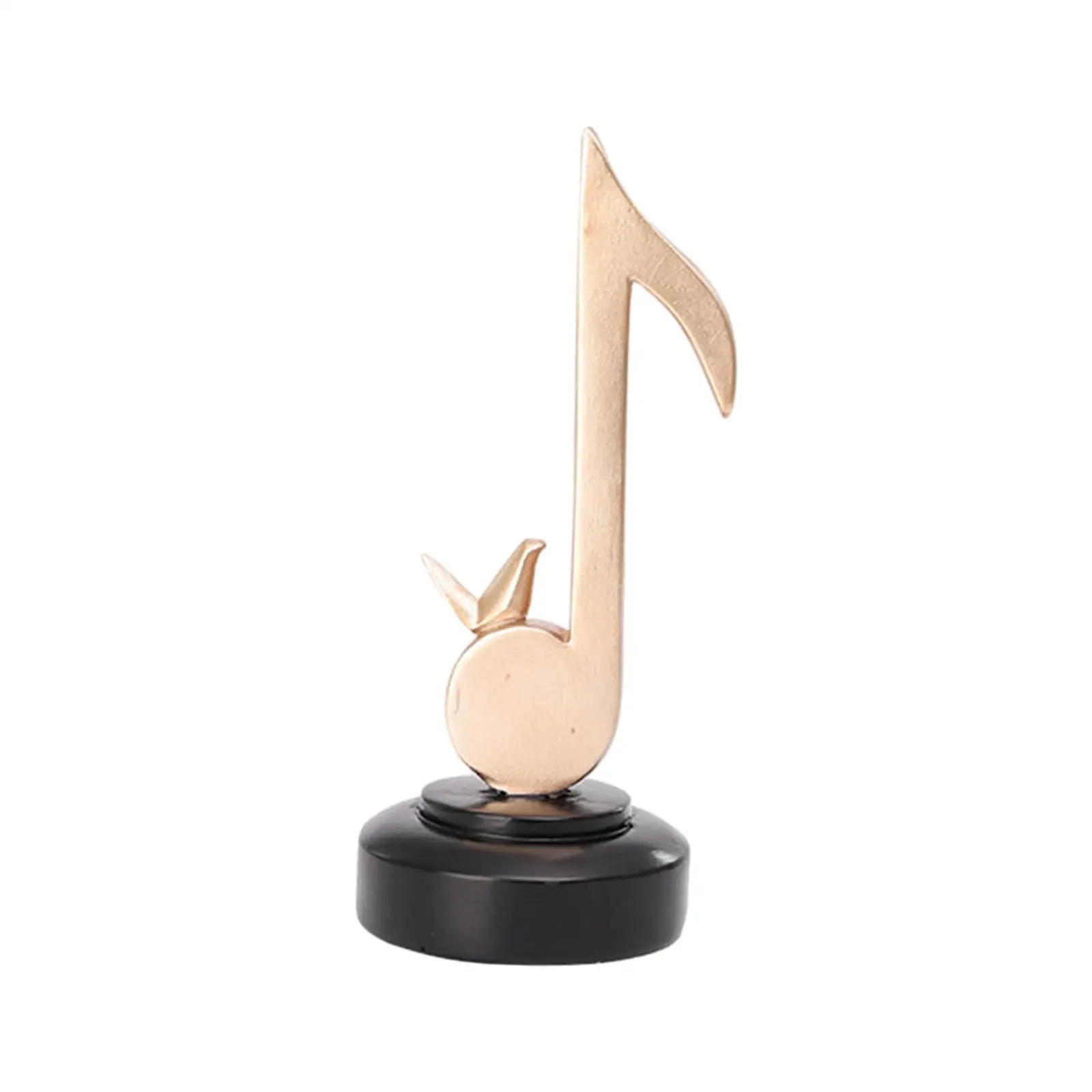 Music Note Sculpture Table Decoration Gifts Resin Decorative Musical Symbol Statue Figure for Office Bedroom Dining Souvenirs