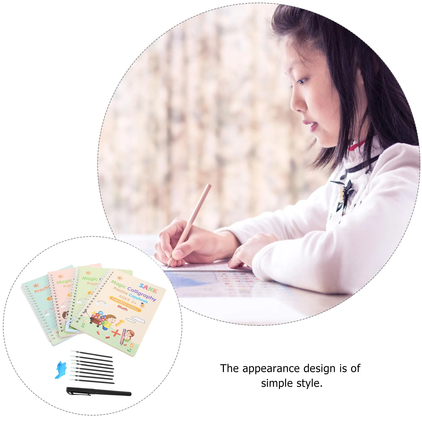 

Practice Tools Children's Digital Copybook Student Handwriting Books Liquid Refill for Kids