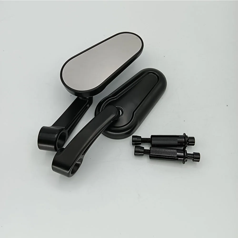 2 unids/par universal 8mm espejo de motocicleta Scooter E-Bike espejos retrovisores electromóvil espejo convexo lateral trasero