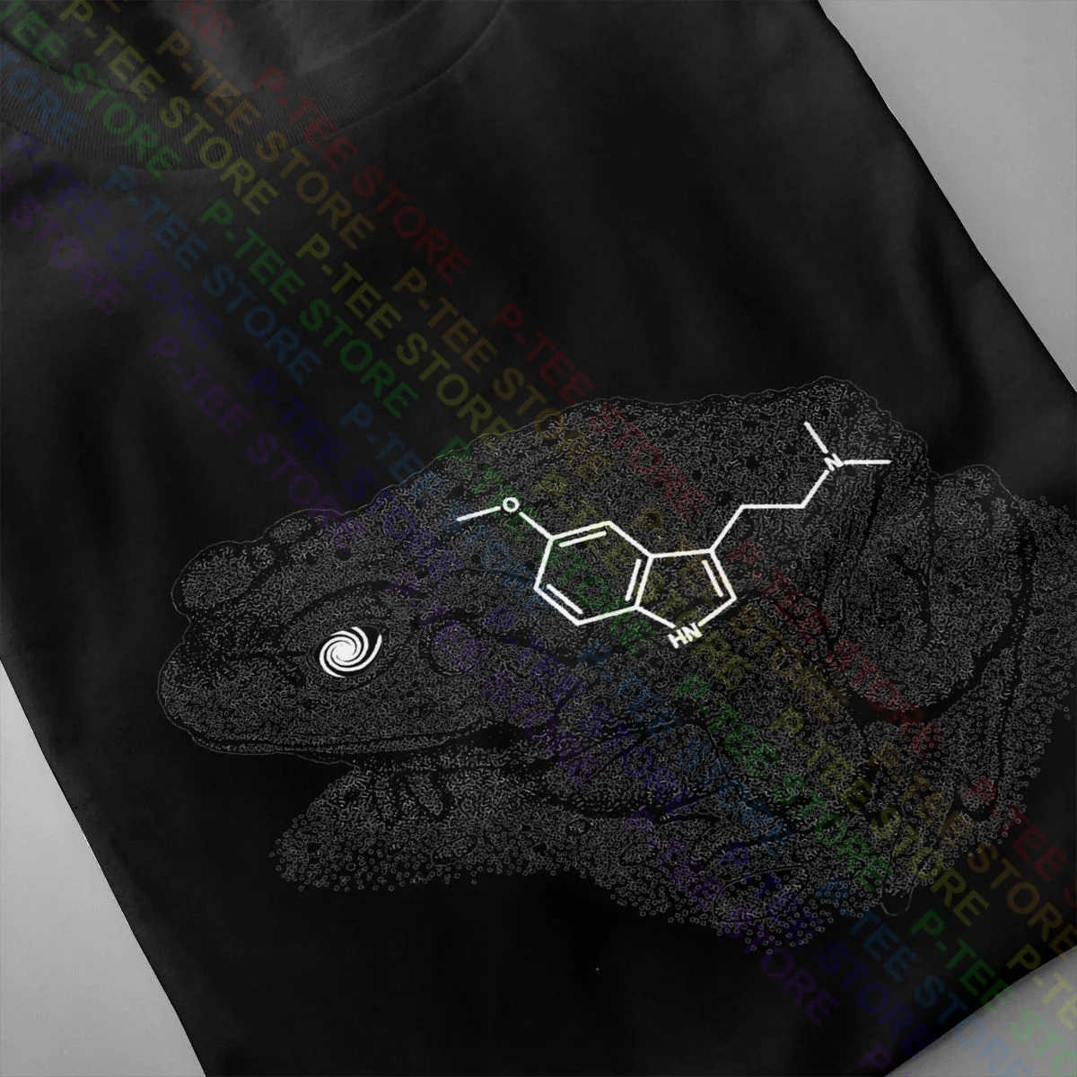 Sonoran Desert Toad Bufo Alvarius Toad 5Meo Dmt Molecule Shirt T-shirt Funny Hipster Tee