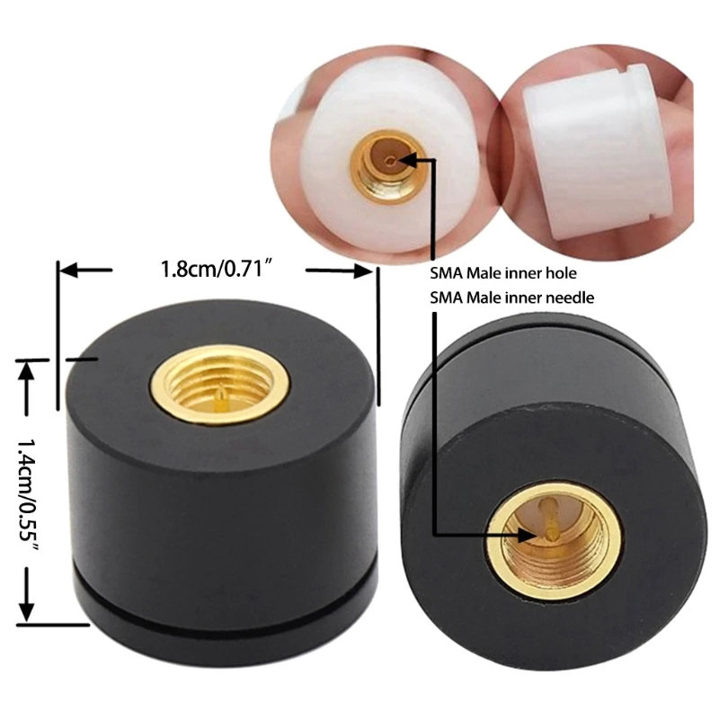 와이파이 블루투스 호환 미니 안테나, 지그비 외부 안테나, 2.4G 견고한 모듈, SMA/RP SMA 네트워크 안테나, 2 개