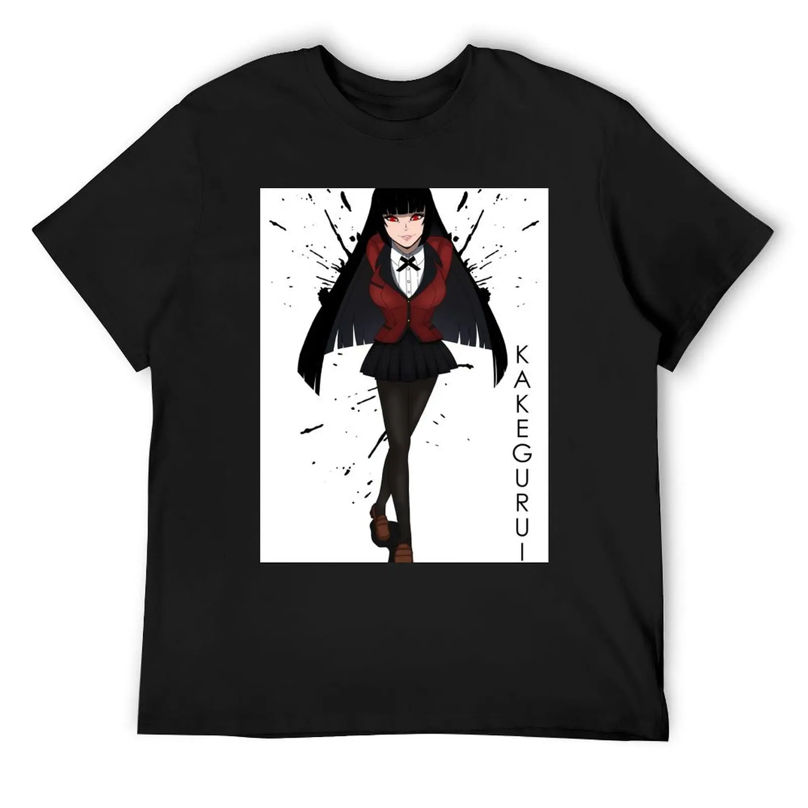 Jabami Yumeko - Kakegurui T-Shirt vintage man t shirt korean fashion T-shirts for men cotton