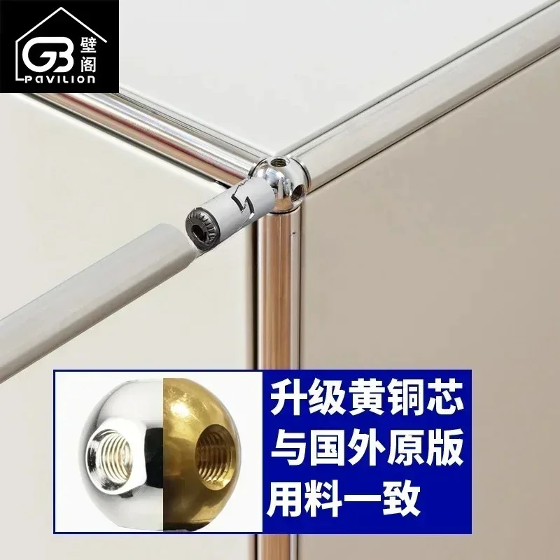 Y New style  Household floor-to-ceiling combination   simple module Storage storage cabinet Dining side cabinetHY