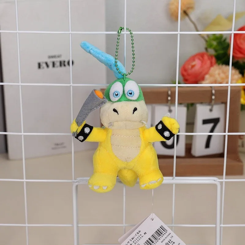 Super Mario Koopalings 5inch Plush Set - 7PCS Keychain Doll Collection Larry Morton Wendy Iggy Roy Lemmy Ludwig Stuffed Characte view 2