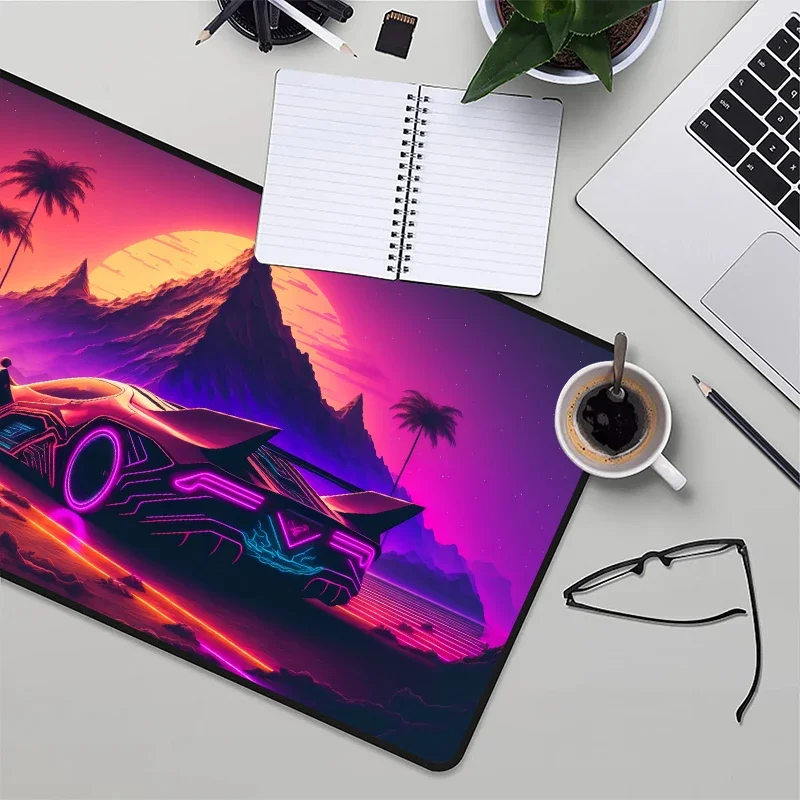 Mountain Top Mouse Carpet Palm Trees Xxl Mousepad Gamer 900x400 Sunset Car Desk Mats Table Mat Extended Pad Computer Tables Pads