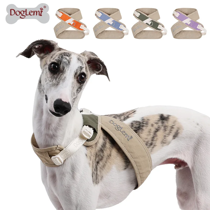 

2026 New X-Type No Escape Pet Harness and Leash Set, Adjustable Reflective Safety Vest for Small Medium Dogs Outdoor Walking