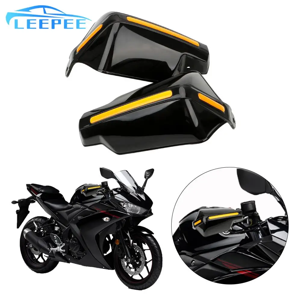 Protection Gear Handlebar HandGuards 1Pair Windproof Motorcycle Hand Guard Handle Protector Shield Universal