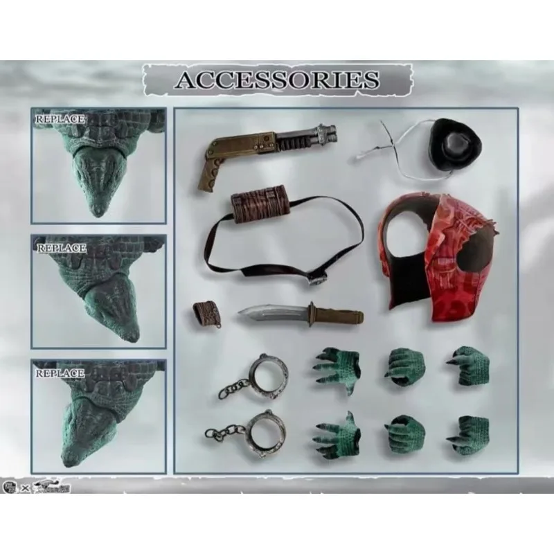 マエストロユニオン本物のフューリープラネットシリーズ荒野ハンタークロッククロコダイル異なる色バージョン可動モデルグッズ