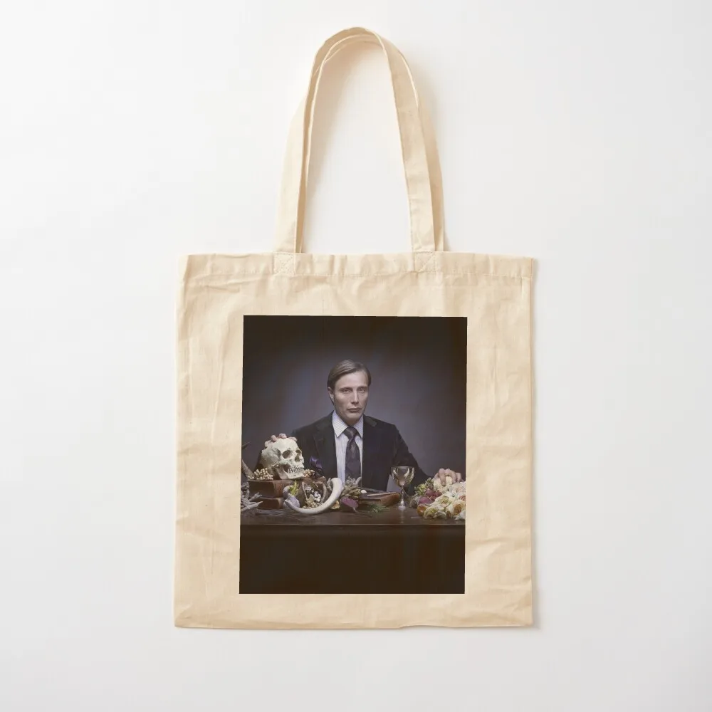 Mads Mikkelsen hannibal Tote Bag Large bags for women Women's shopper Lady bag Women's shopper bag