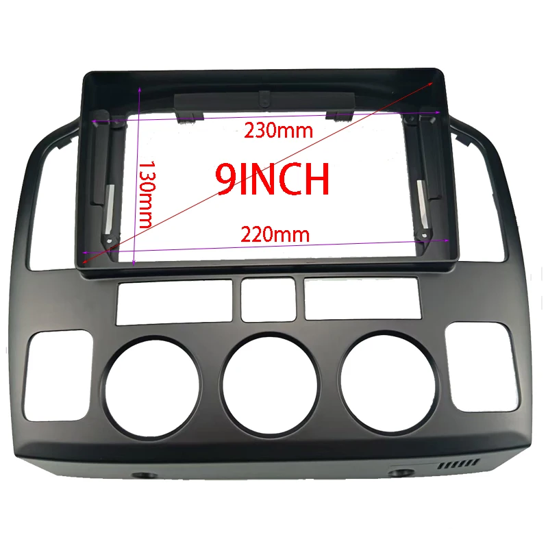 7/9 بوصة راديو السيارة إطار الوجه لسوزوكي جراند فيتارا XL-7 2001-2006 فآسيا لوحة ستيريو تصاعد Canbus كابل حافة الحافة