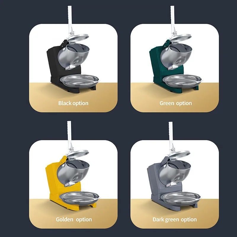 Frozen Household Small Ice Shaver Automatic Smoothie Machine Cotton Ice Machine  Ice Breaker