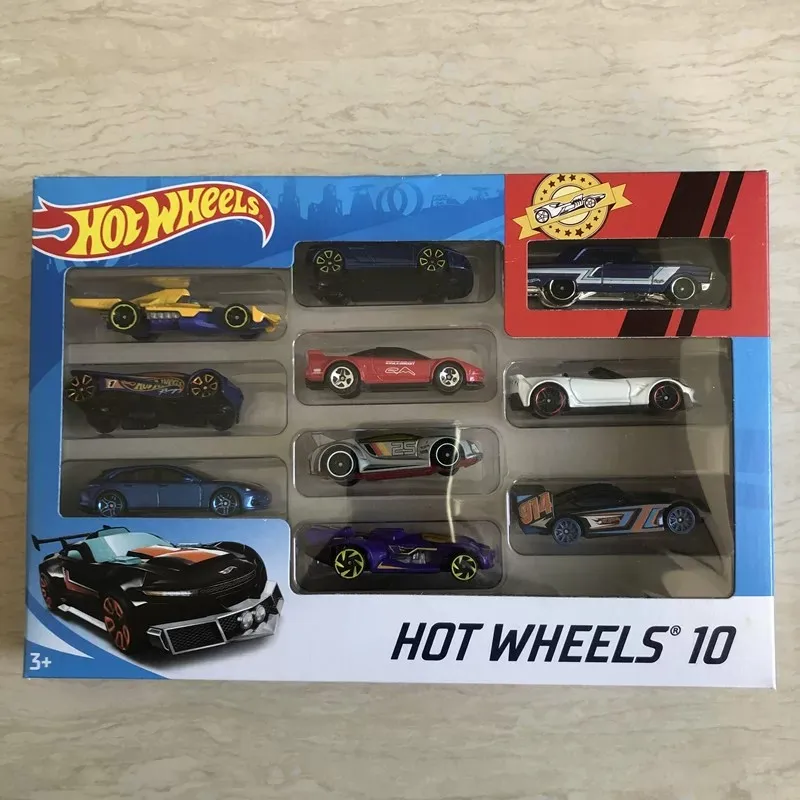 Hot Wheels Hot Mini Sports Car 5 Pack Alloy Diecast Vehicle Model Toy for Boys Kids Track Compatible Car Collection Decor Gifts
